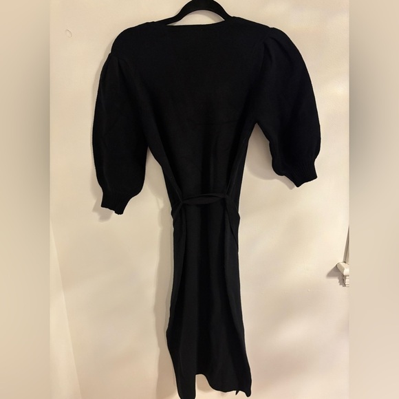 Betsey Johnson Midi Sweater Dress  in Black NWT - Picture 10 of 10